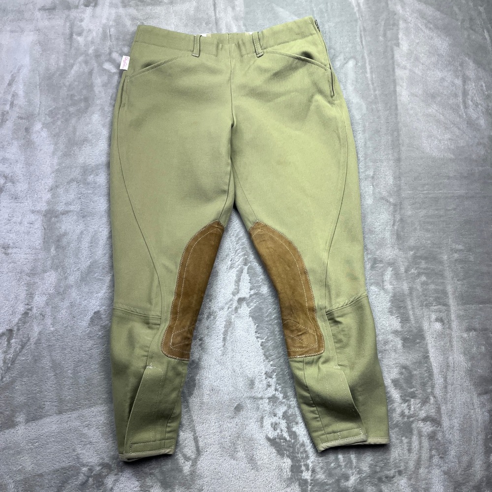 The Tailored Sportsman Women Equestrian English Riding Breeches Sz 14 Fits 25"